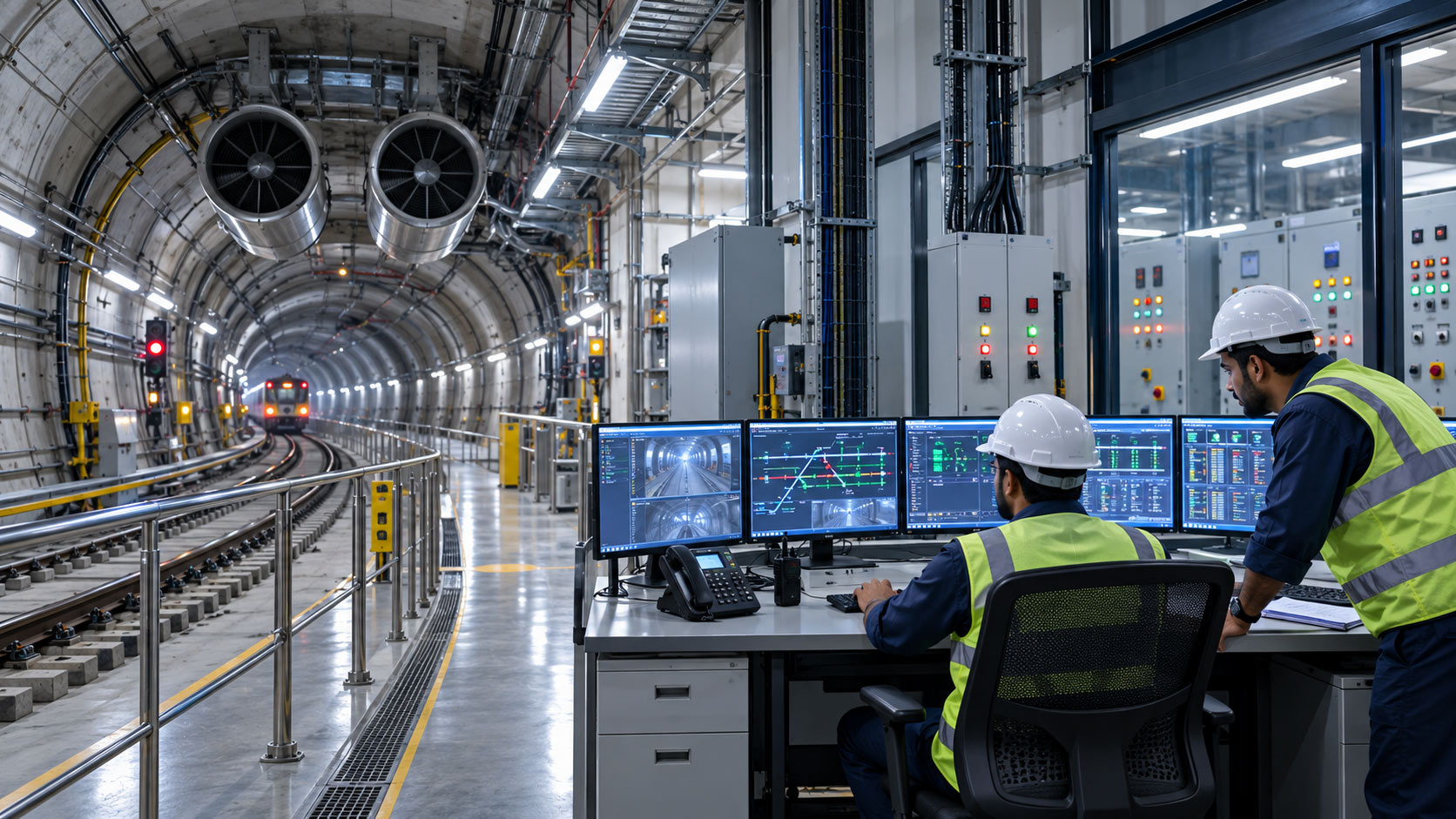 MERC Metro Rail Operating Corporation project